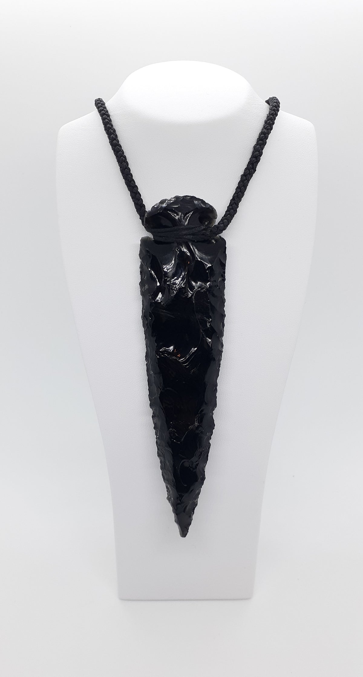 Large Obsidian Arrow Head Taonga