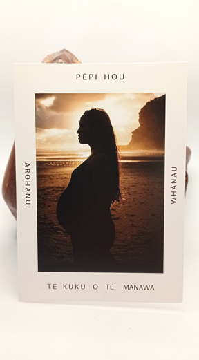 Maori Gift Card:  Haputanga Kāri (Pregnancy Card)